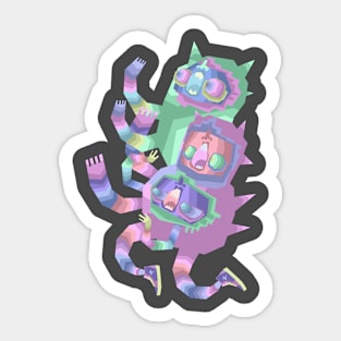 everybody all at once! Sticker